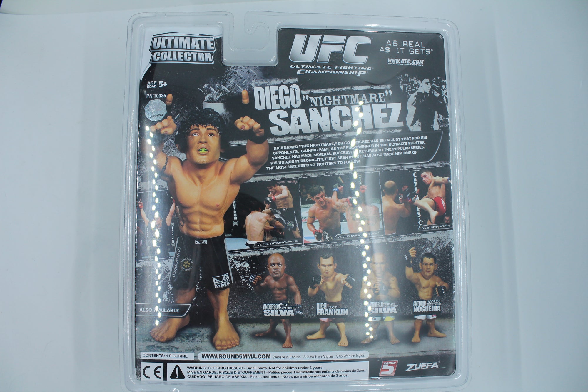 Diego Sanchez Round 5 MMA UFC Ultimate Collector 2010 ACTION FIGURE