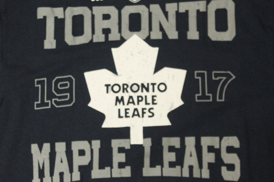 NHL Toronto Maple Leafs Old Time Hockey Men's Zimmer Tee - Medium