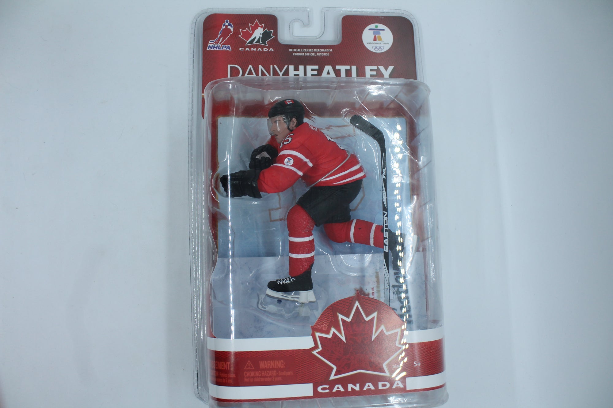 Dany Heatley Team Canada 2010 McFarlane - Red Jersey