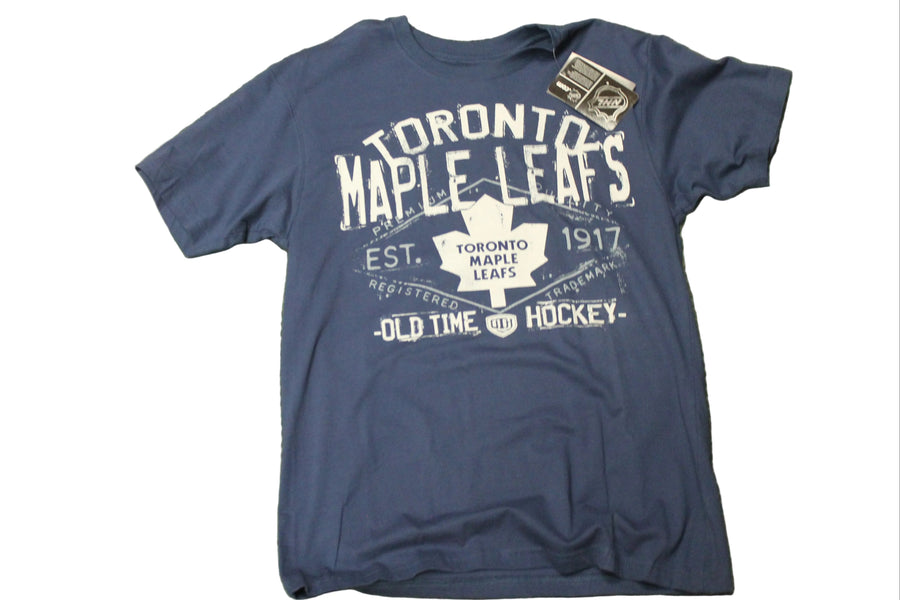 NHL Toronto Maple Leafs Old Time Hockey Men's Scotch Tee - Medium