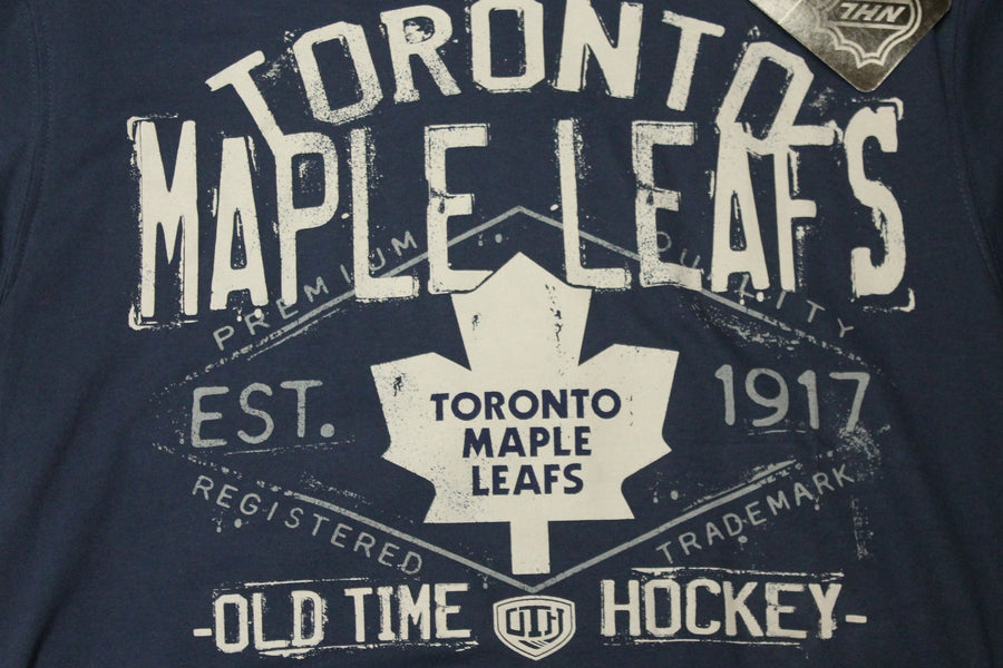 NHL Toronto Maple Leafs Old Time Hockey Men's Scotch Tee - Medium