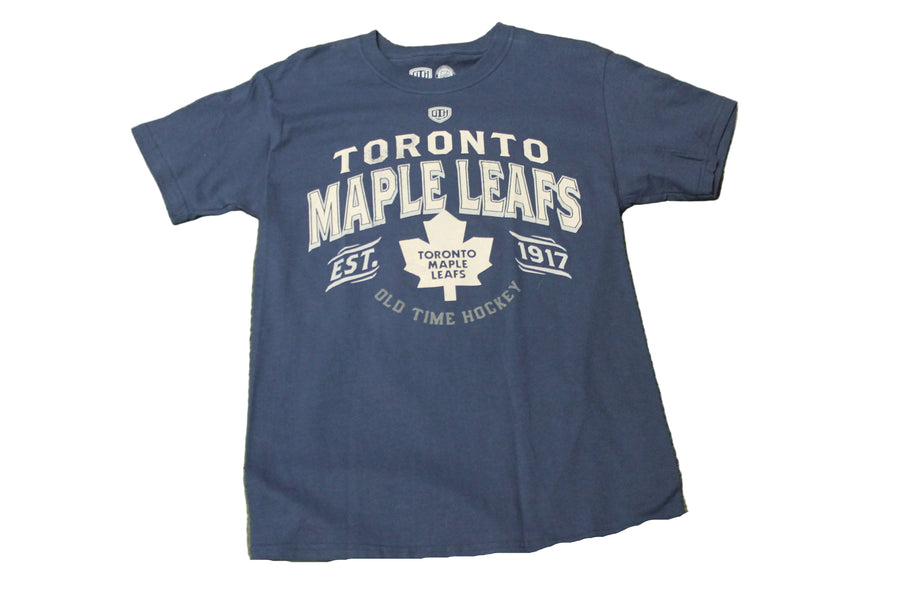 NHL Toronto Maple Leafs Old Time Hockey Men's Cabot Tee - Medium