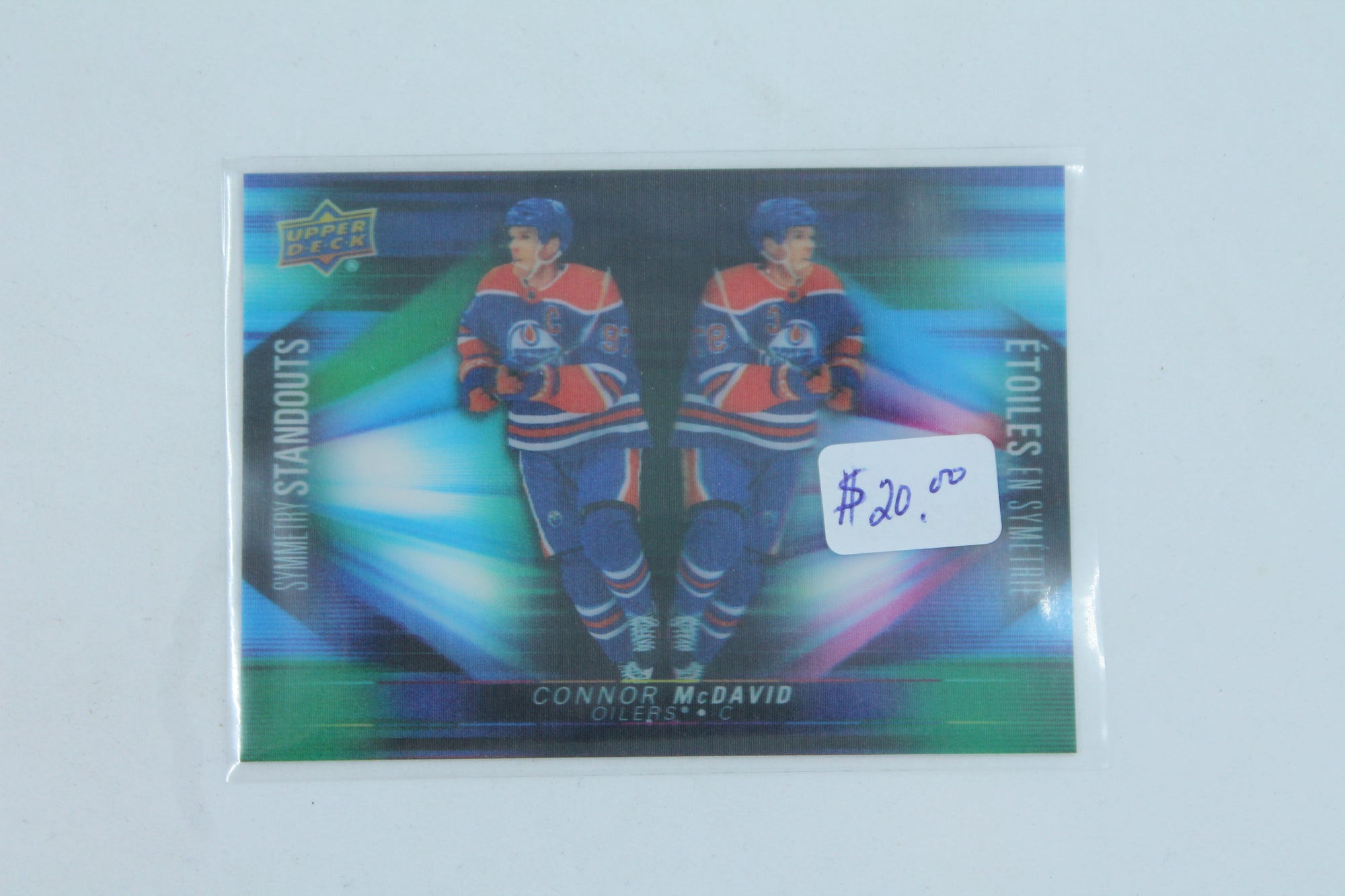 Connor McDavid 2023-24 Upper Deck Tim Hortons Collector's Series - Symmetry Standouts #3D-5