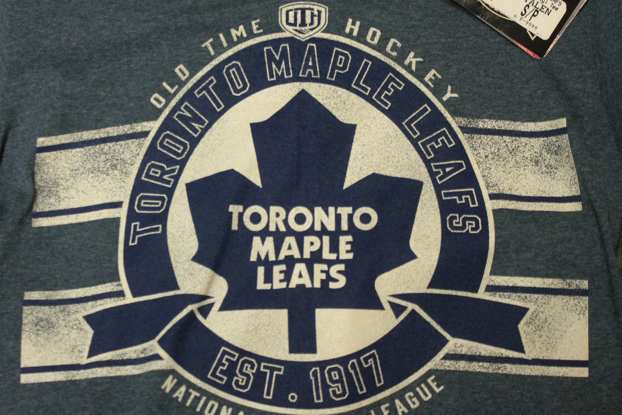 NHL Toronto Maple Leafs Old Time Hockey Men's Lenox Tee - Small