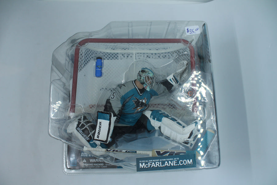 Evgeni Nabokov McFarlane Series 2 - 6" Action Figure - San Jose Sharks 2001