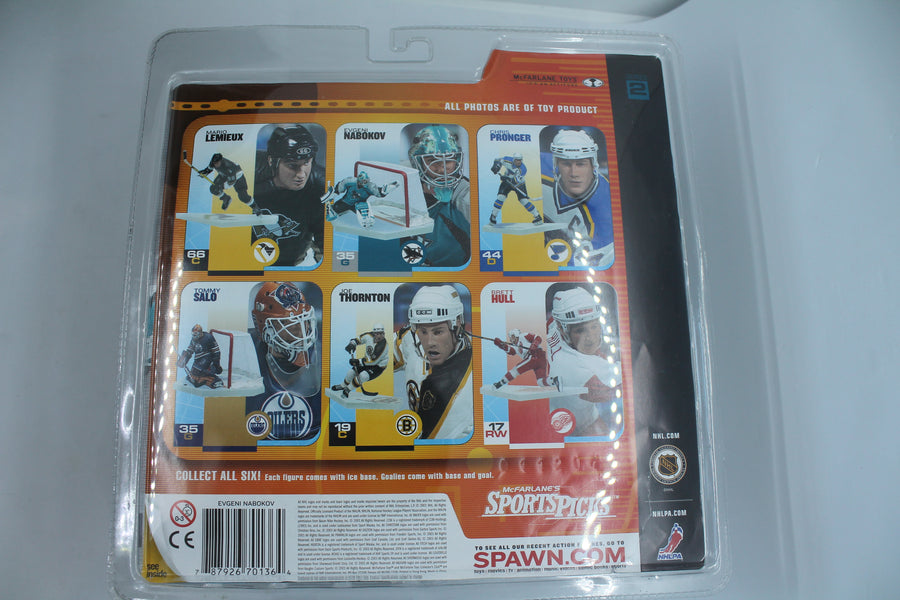 Evgeni Nabokov McFarlane Series 2 - 6" Action Figure - San Jose Sharks 2001