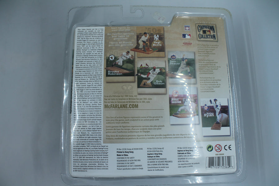 Bob Gibson Cooperstown Collection Series 1  Mcfarlane - (2004) - St. Louis Cardinals