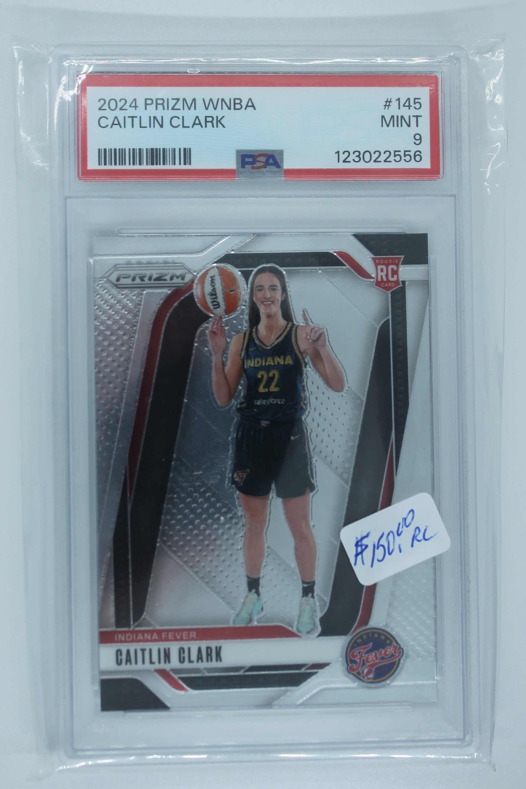 Caitlin Clark 2024 Panini Prizm WNBA Rookie Card - PSA Mint 9