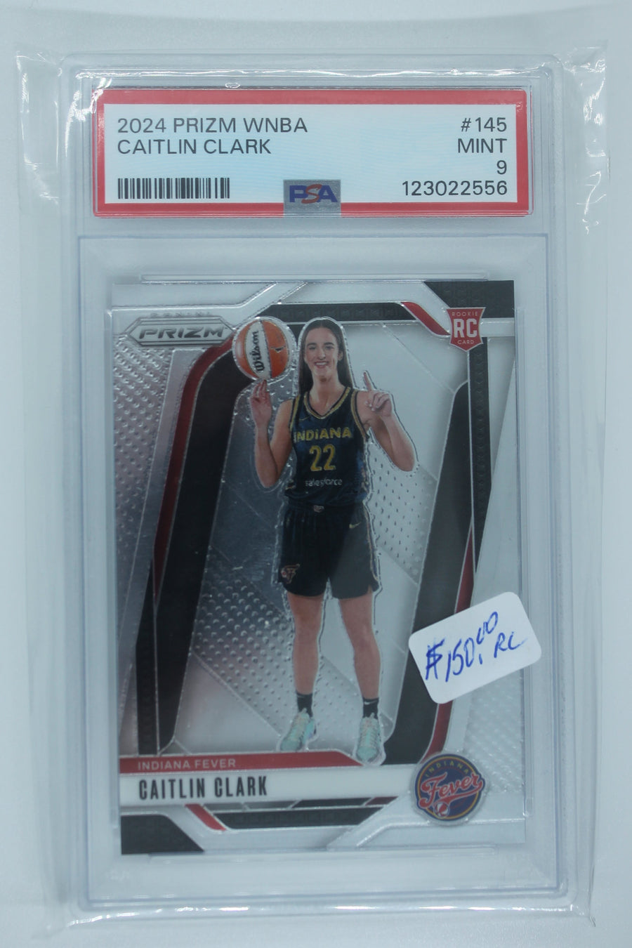 Caitlin Clark 2024 Panini Prizm WNBA Rookie Card - PSA Mint 9