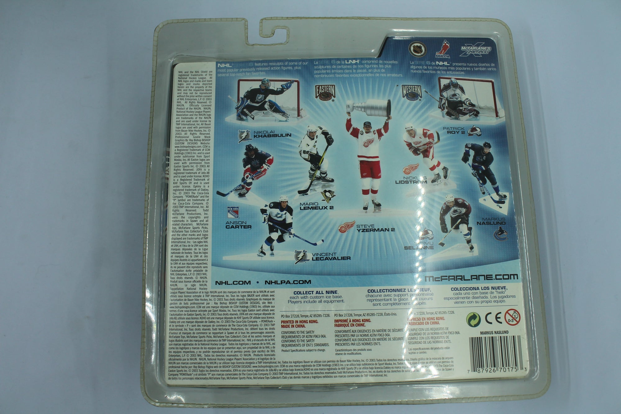 Markus Naslund McFarlane NHL Series 6 Vancouver Canucks Figure