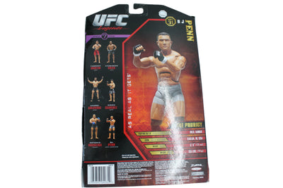 B.J. Penn UFC Legends Action Figure Jakks Pacific Series 7 Ultra Flex Zuffa