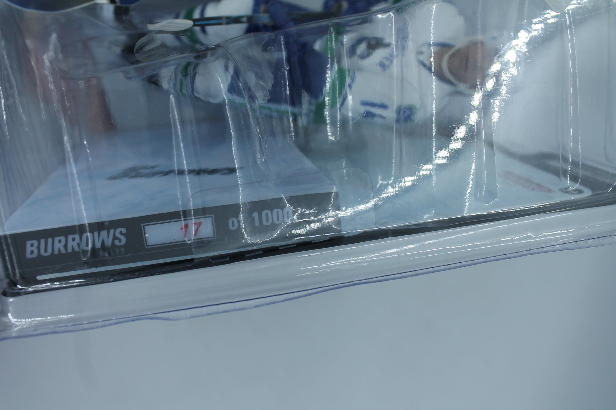 Alex Burrows McFarlane NHL Series 29 Vancouver Canucks Silver Variant #17 of 1000