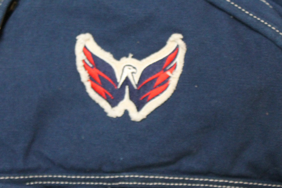 NHL - Washington Capitals Old Time Hockey Backpack - Blue Red & White