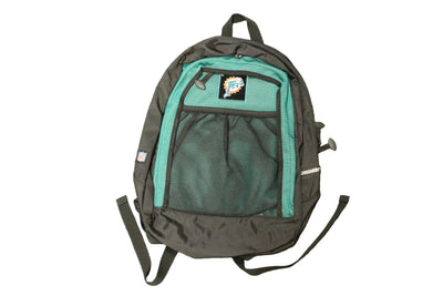 Miami Dolphins Backpack - Black, Green & Orange