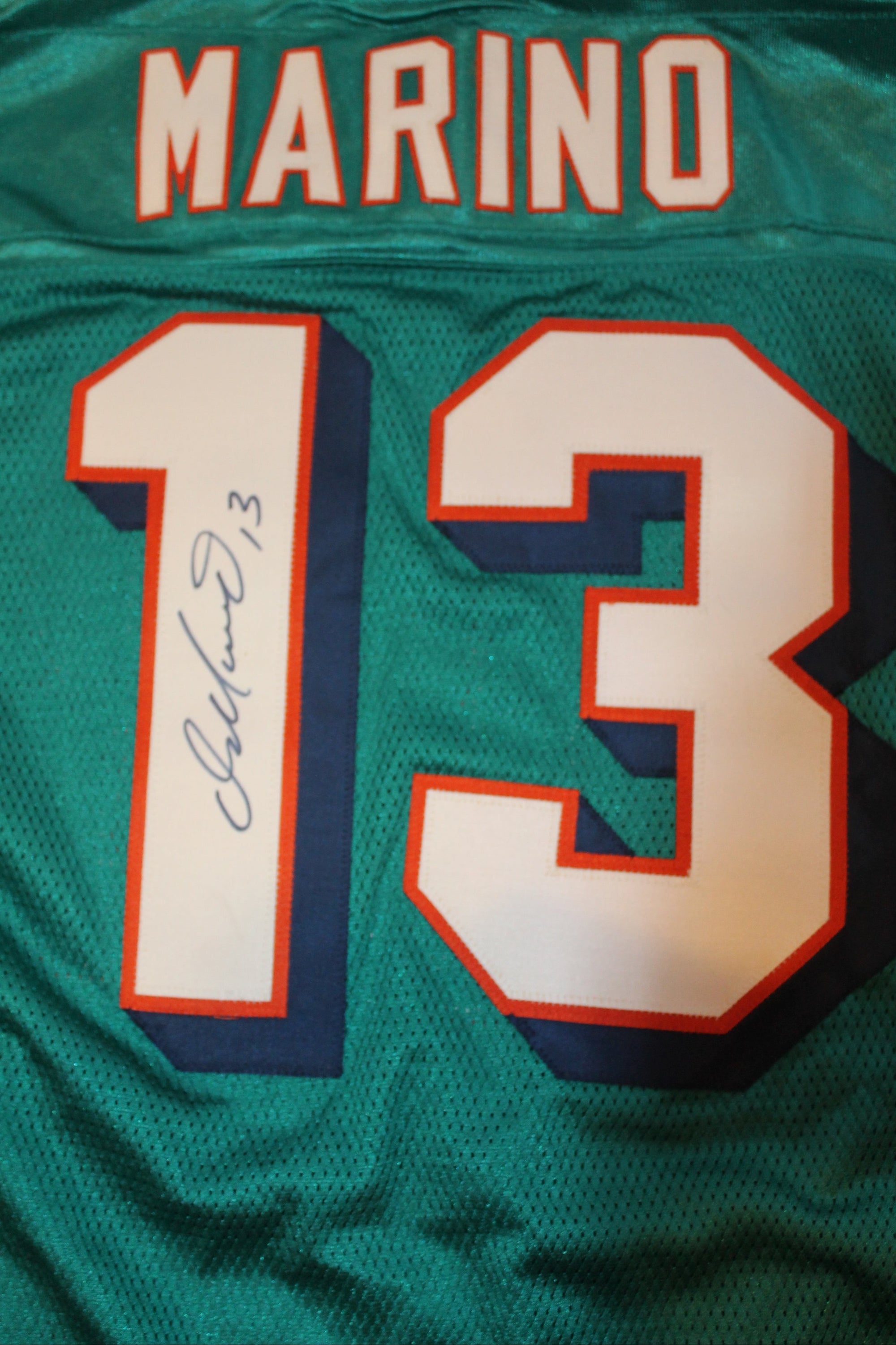 NFL Legends - Dan Marino #13 Autographed Nike Jersey - Size 48 - Miami Dolphins