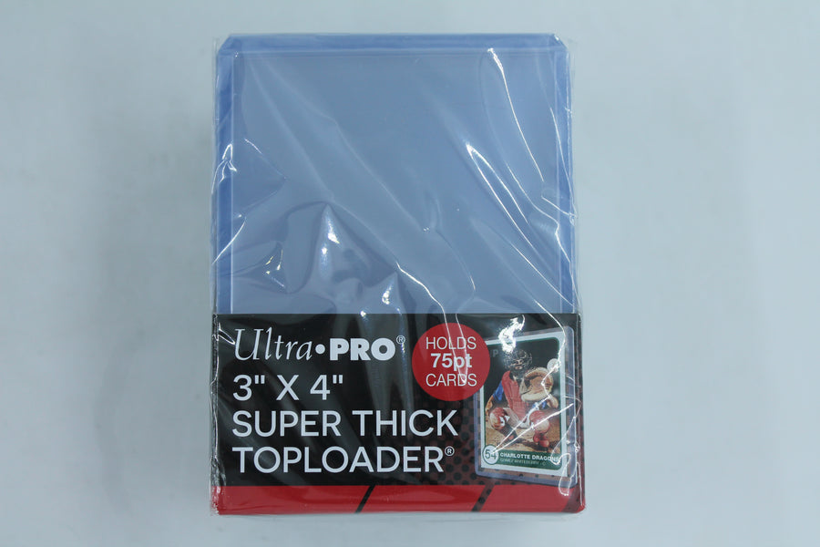 Ultra Pro 3 X 4 Super Thick Toploaders - 75pt (25)