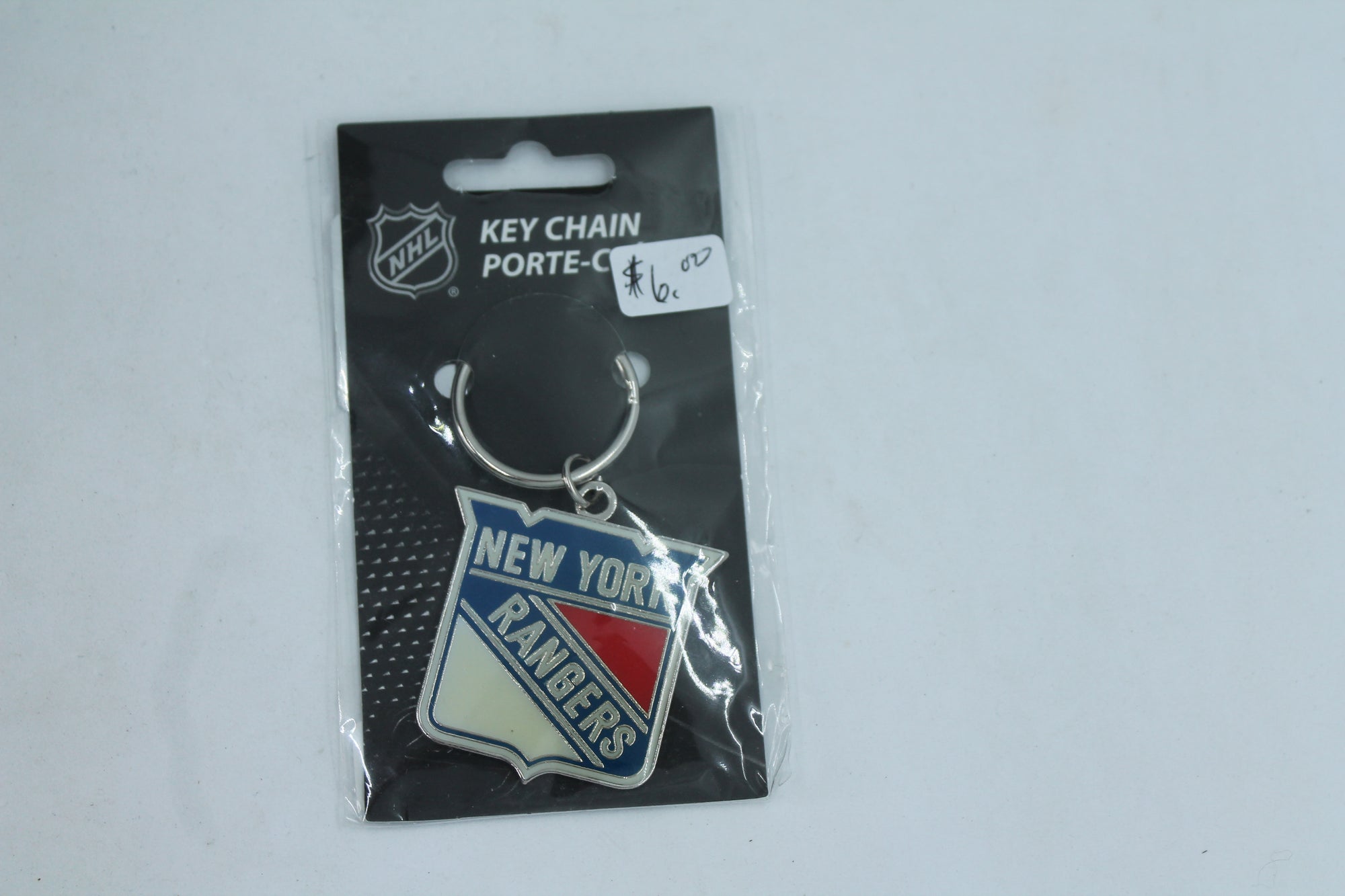NHL New York Rangers Team Logo Keychain