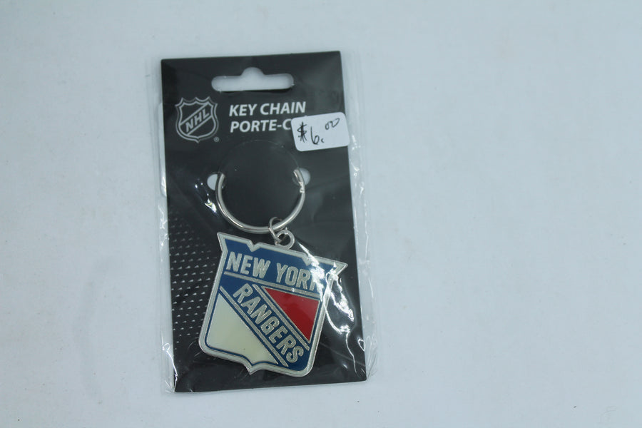 NHL New York Rangers Team Logo Keychain