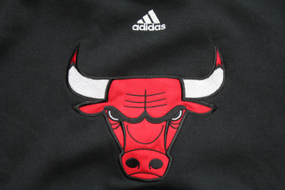 NBA Chicago Bulls adidas Youth Performance Logo Hoodie (black)