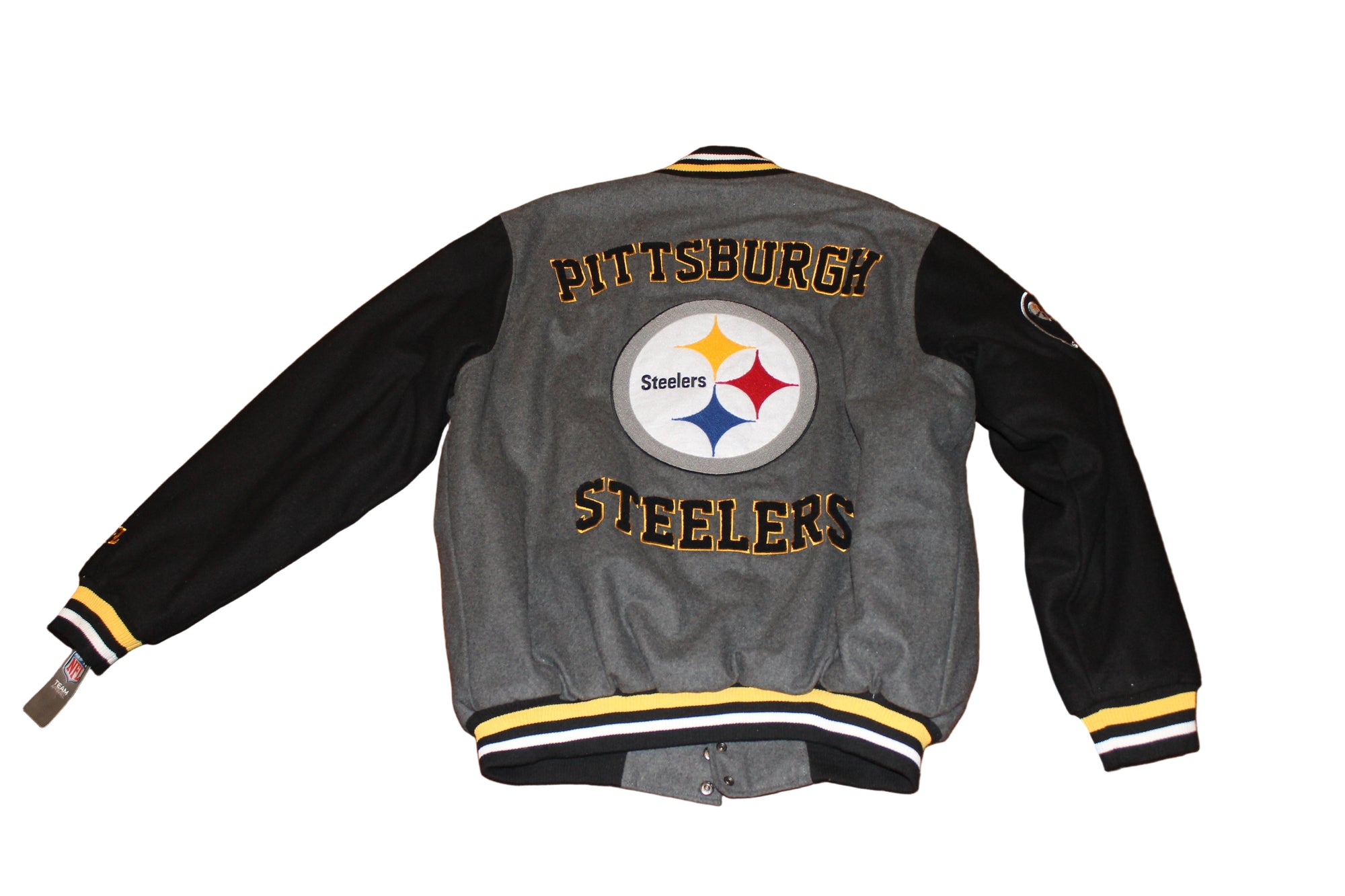 NFL Pittsburgh Steelers Wool Varsity Jacket