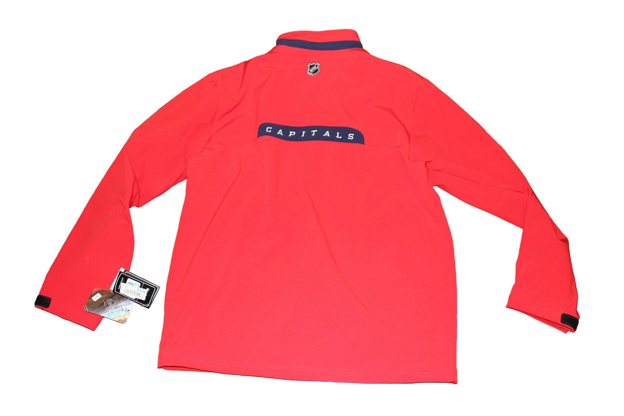 NHL Washington Capitals Reebok Center Ice Zip-Up Jacket