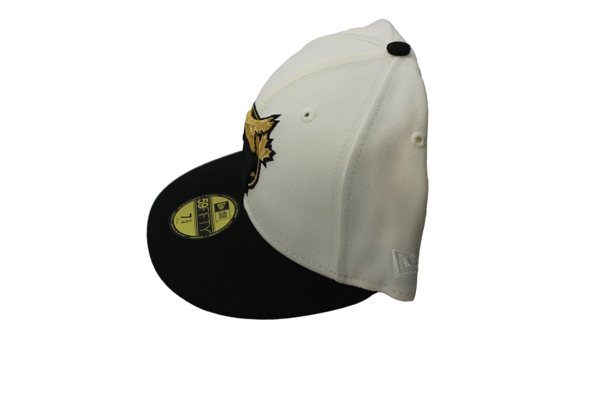 MLB Toronto Blue Jays New Era 59Fifty Size 7 3/4 Fitted Hat (Black & Gold) - 1993 World Series