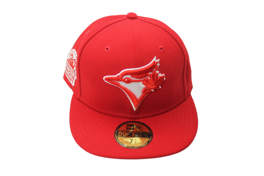 MLB Toronto Blue Jays New Era 59Fifty Size 7 1/4 Fitted Hat (Red & White) - 1991 ALL-STAR GAME