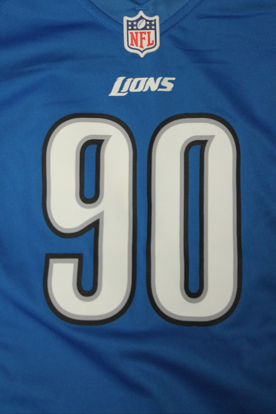 NFL Detroit Lions Women's "Suh" #90 Nike Jersey (Sale) - Medium