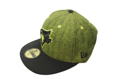 MLB Toronto Blue Jays New Era 59Fifty Size 7 5/8 Neon Green & Black Fitted Hat