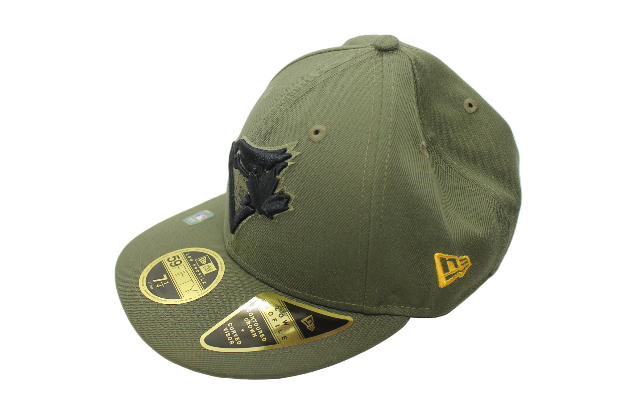 MLB Toronto Blue Jays New Era 59Fifty Size 7 1/4 Fitted Hat (Low Profile & Curved Visor)