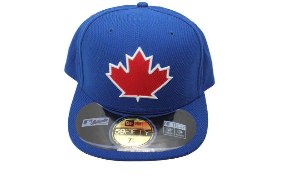 MLB Toronto Blue Jays New Era 59Fifty Authentic Collection Blue & Red Fitted Hat