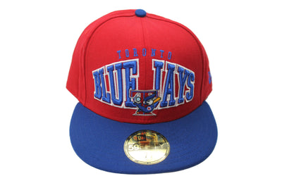 MLB Toronto Blue Jays New Era 59Fifty Size 7 1/2 Fitted Hat (Red, White & Blue)