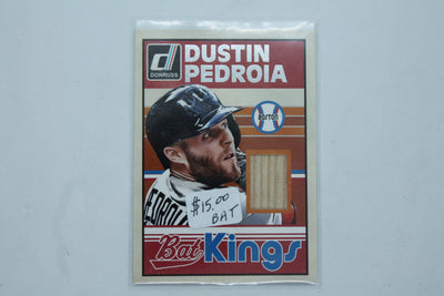 MLB Dustin Pedroia 2014 Panini Donruss - Bat Kings #41 Bat Card