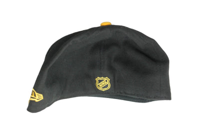 NHL Pittsburgh Penguins New Era 59Fifty Size 7 1/2 Fitted Hat (Black, White & Yellow)
