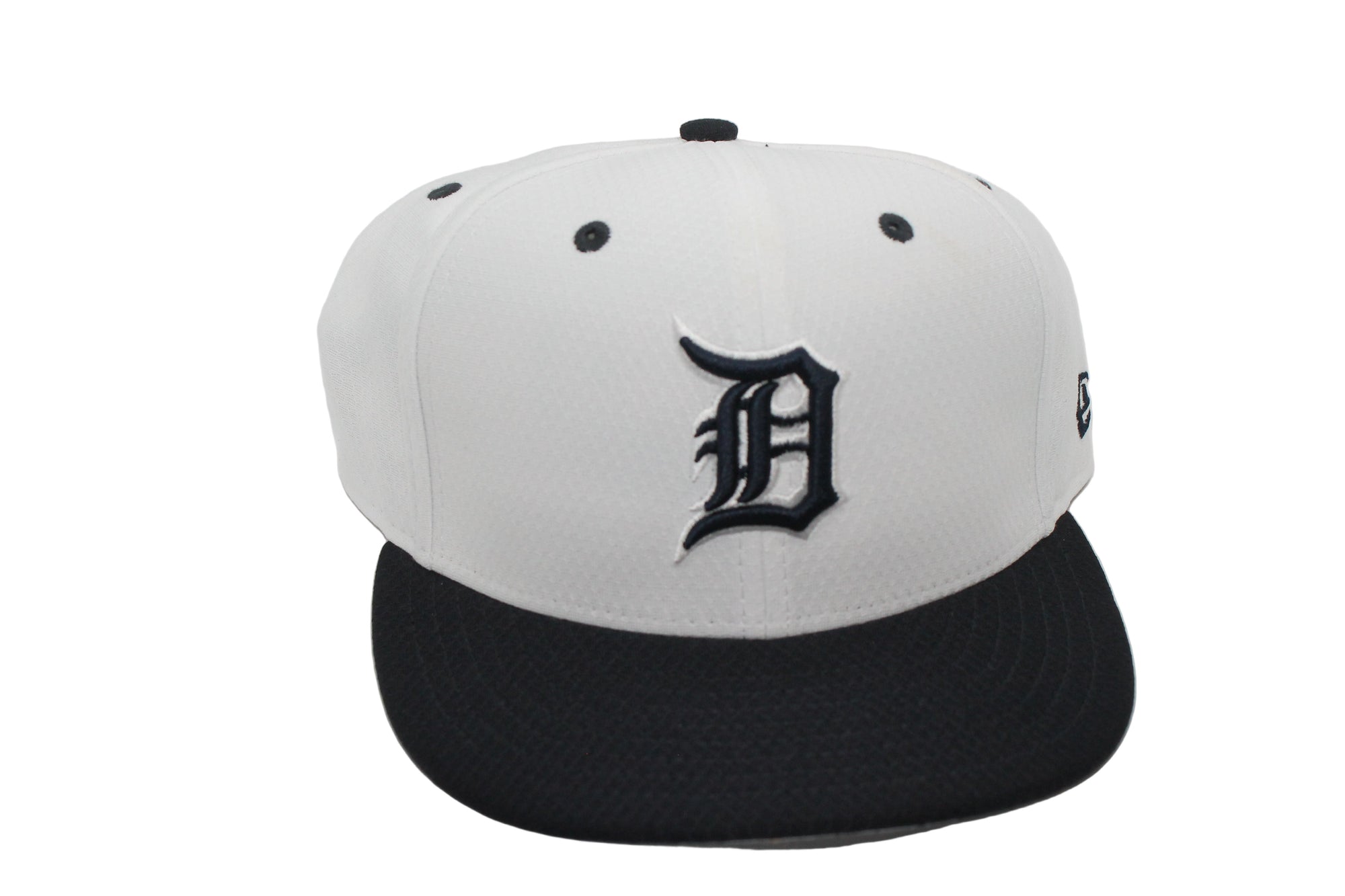 MLB Detroit Tigers New Era 59Fifty Fitted Hat - White - 7 3/8