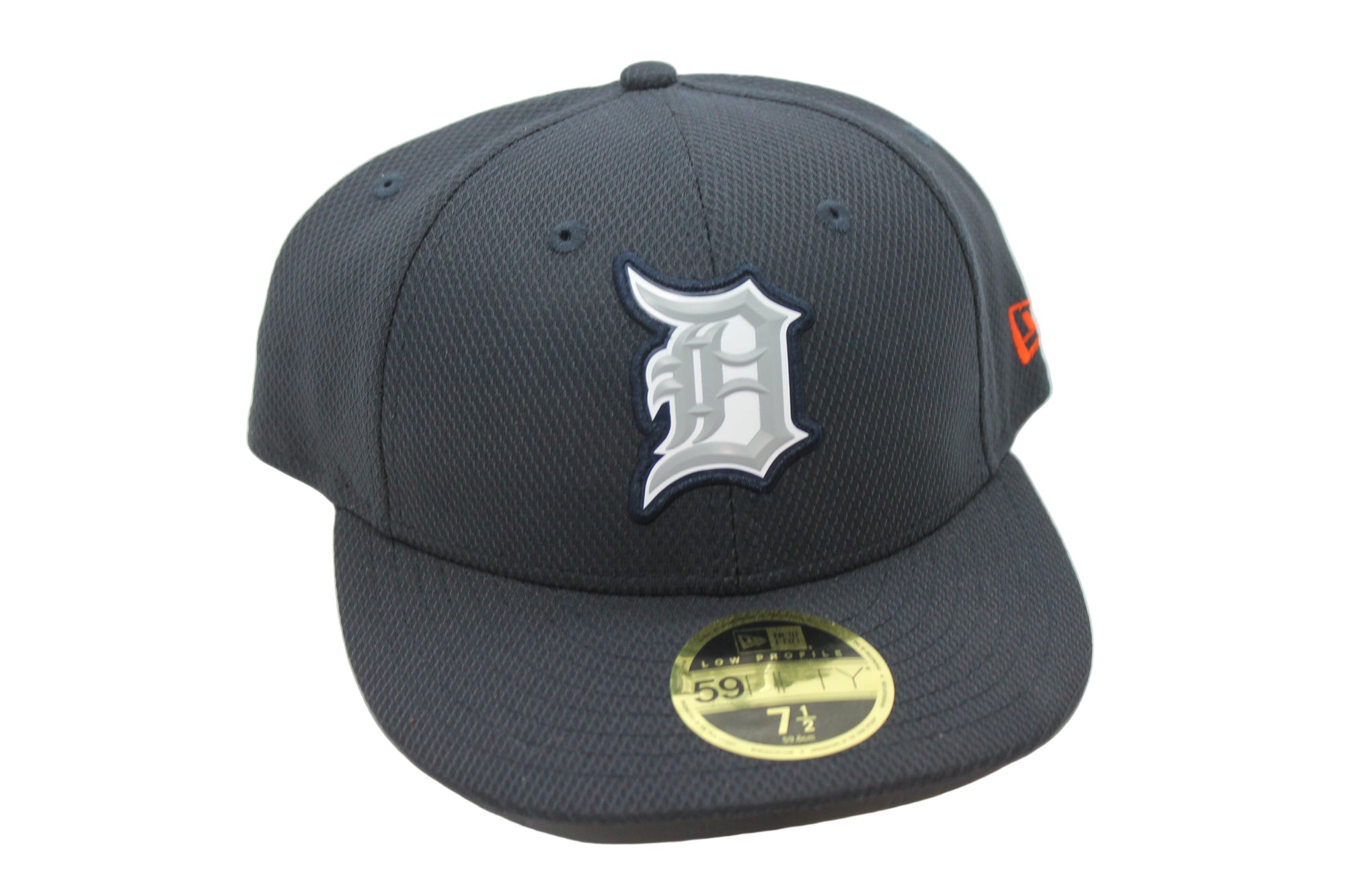 MLB Detroit Tigers New Era Low Profile 59Fifty Fitted Hat - Tiger D - 7 1/2
