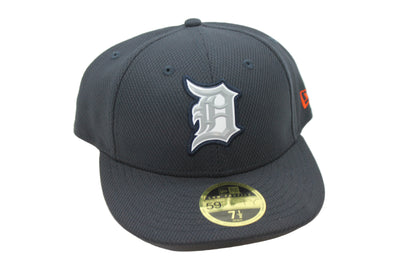 MLB Detroit Tigers New Era Low Profile 59Fifty Fitted Hat - Tiger D - 7 1/2