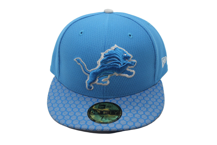 NFL Detroit Lions New Era 59Fifty Fitted Hat - Onfield - 7 1/8