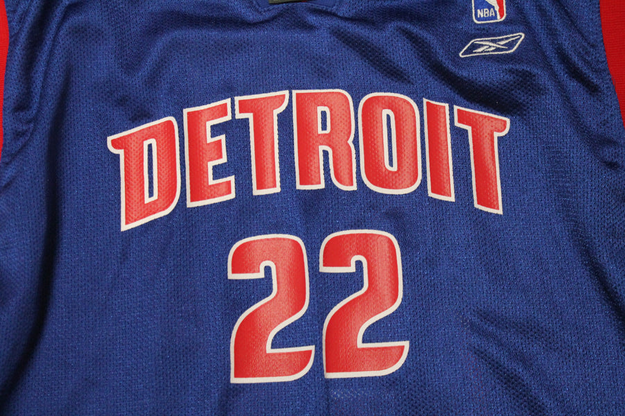 NBA Detroit Pistons Youth Reebok Prince Replica #22 Jersey - Youth XLarge