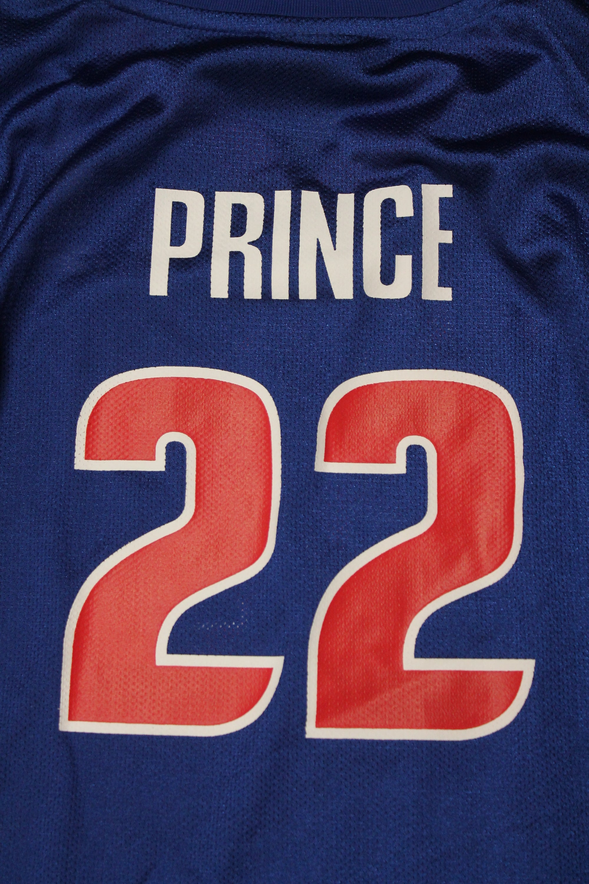 NBA Detroit Pistons Youth Reebok Prince Replica #22 Jersey - Youth XLarge