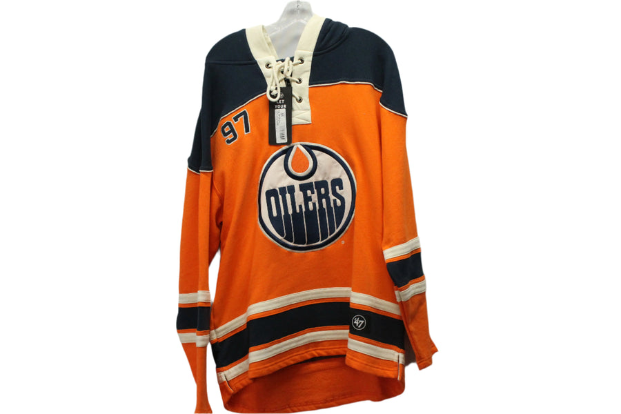 NHL Alumni Player - Connor McDavid #97 Edmonton Oilers 47 Brand Lacer Hoodie