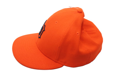 MLB Detroit Tigers New Era 59Fifty Fitted Hat - English D - Orange - 7 3/8
