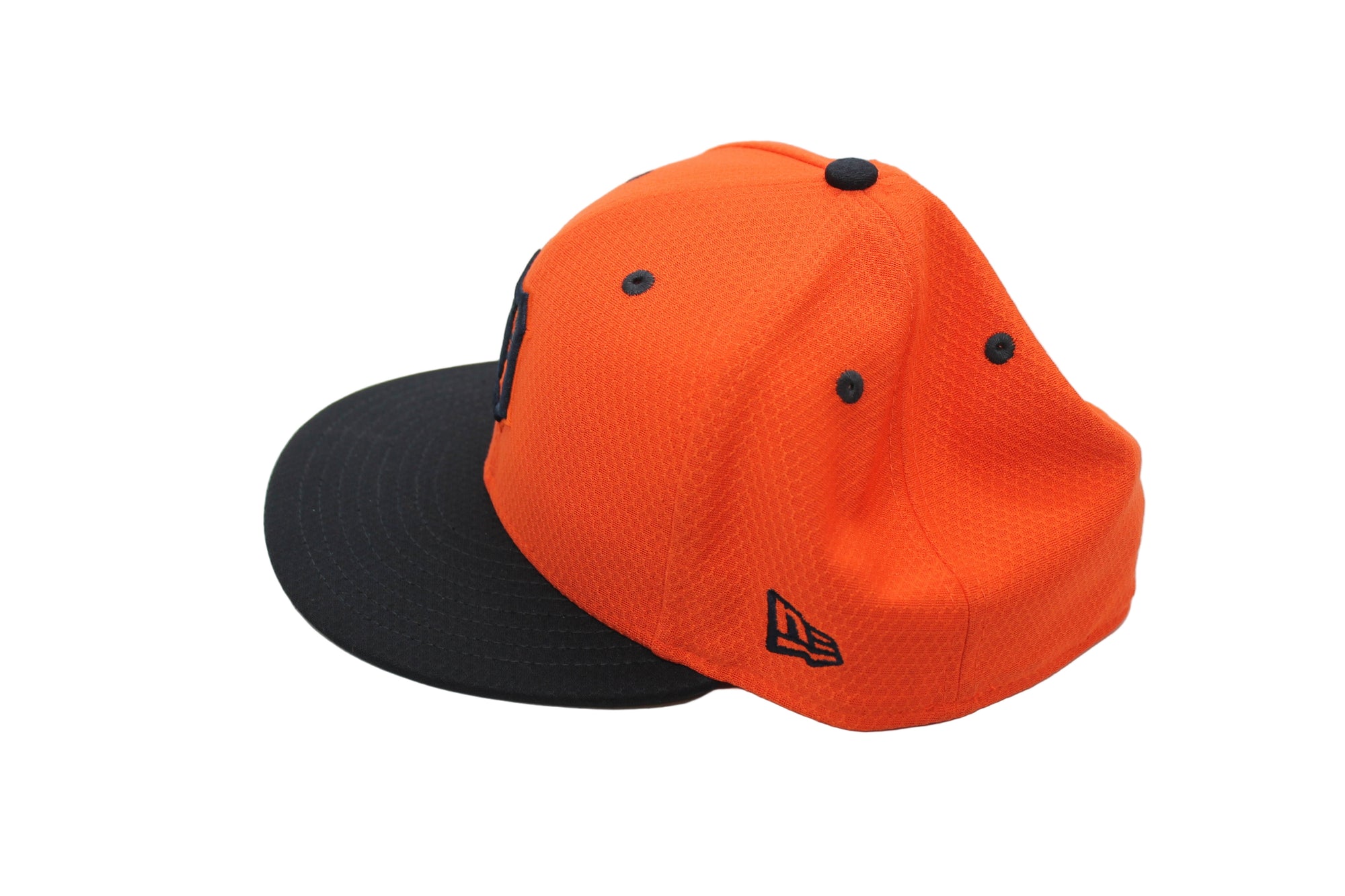 MLB Detroit Tigers New Era 59Fifty Fitted Hat - English D - Orange - 7 5/8