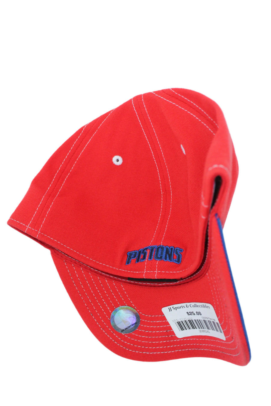 NBA Detroit Pistons adidas OSFM Flex Hat - Blue & Red