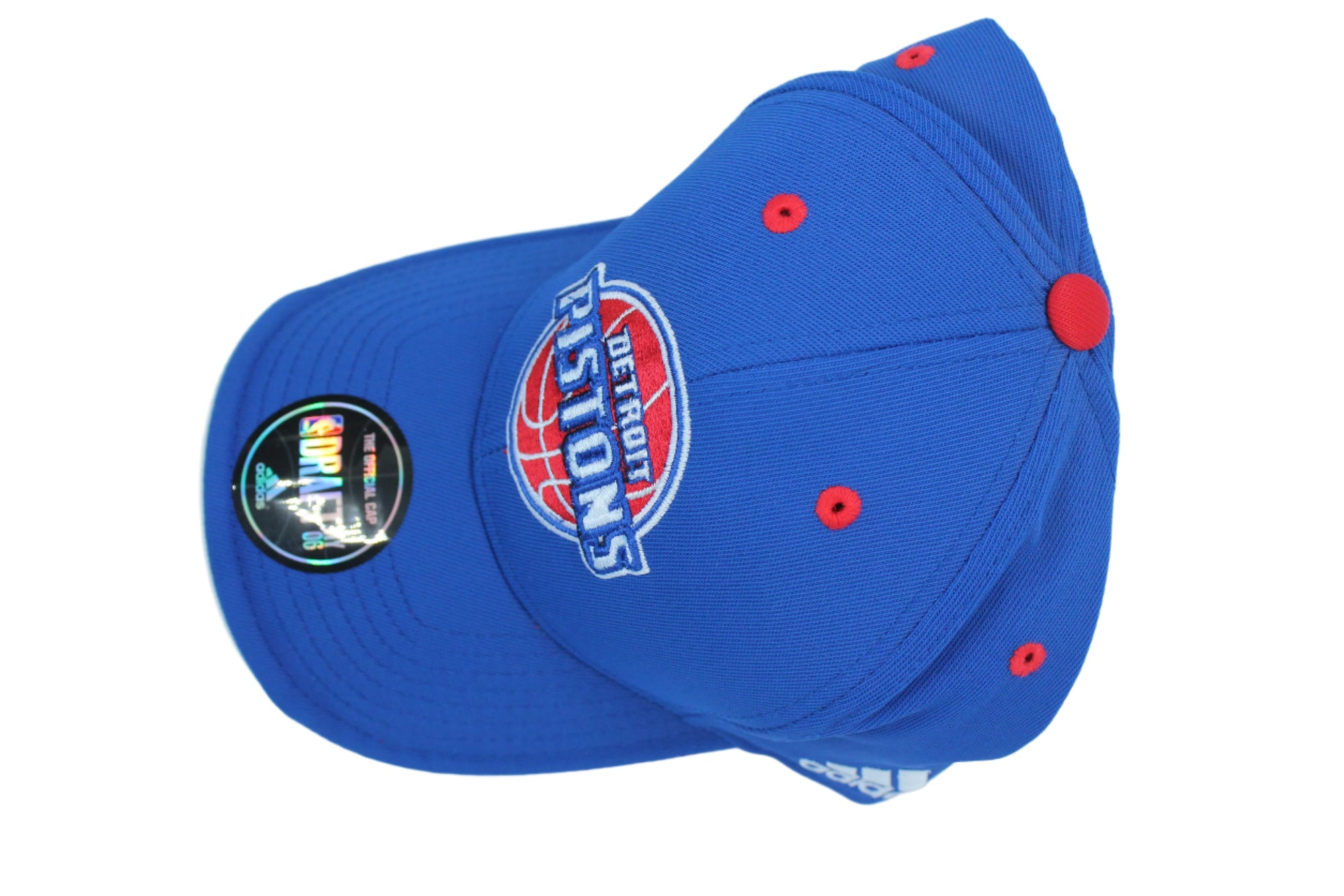 NBA Detroit Pistons adidas OSFM Flex Hat - Blue - L/XL