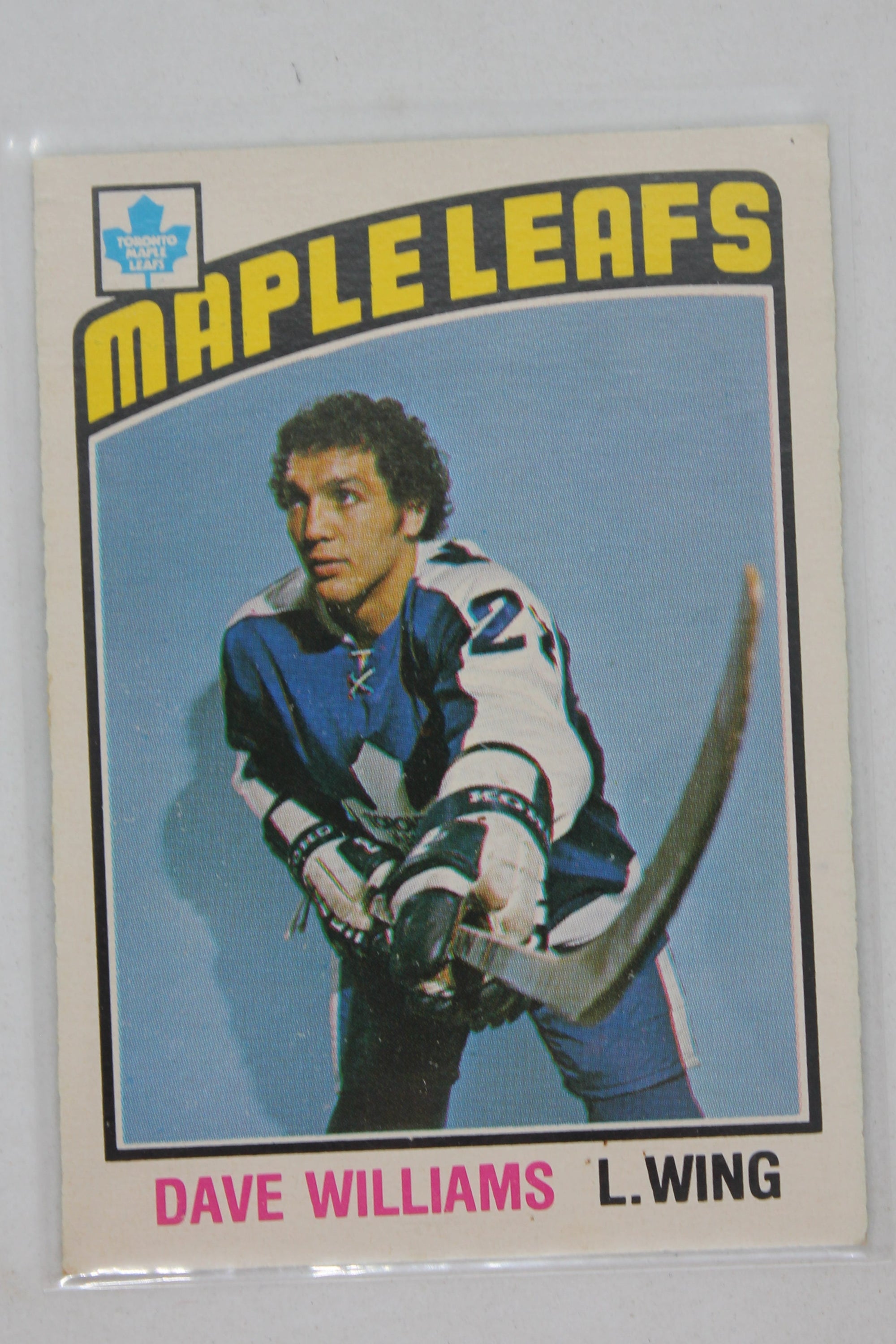 Tiger Williams 1976-77 O-Pee-Chee Rookie Card