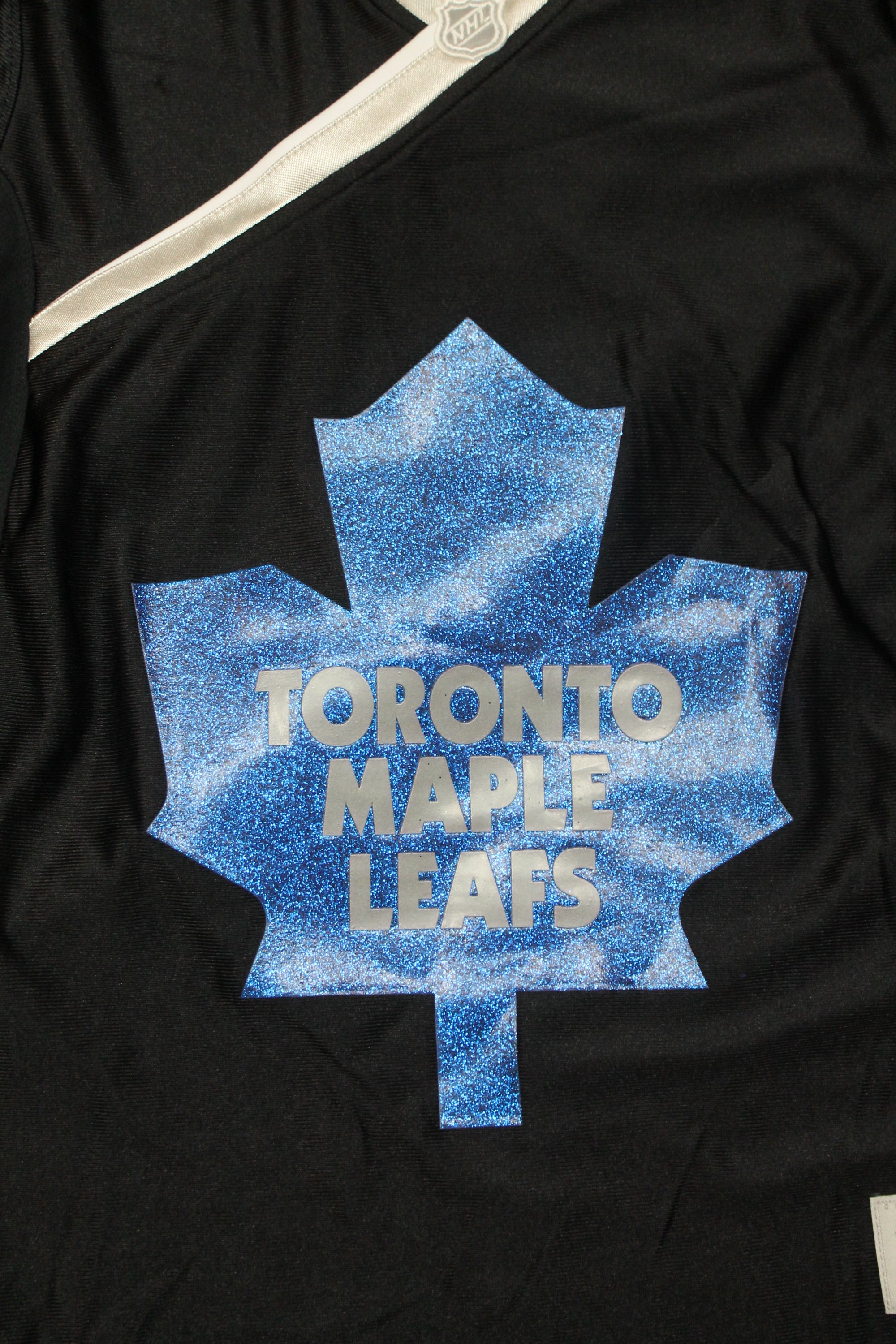 NHL Toronto Maple Leafs Women's Black Reebok Jersey (online only) SALE - Small