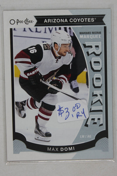 Max Domi 2015-16 Upper Deck - O-Pee-Chee Update #U35 Rookie Year Card