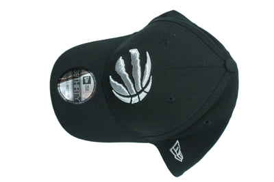 NBA Toronto Raptors New Era 39Thirty Hat - Black & Silver
