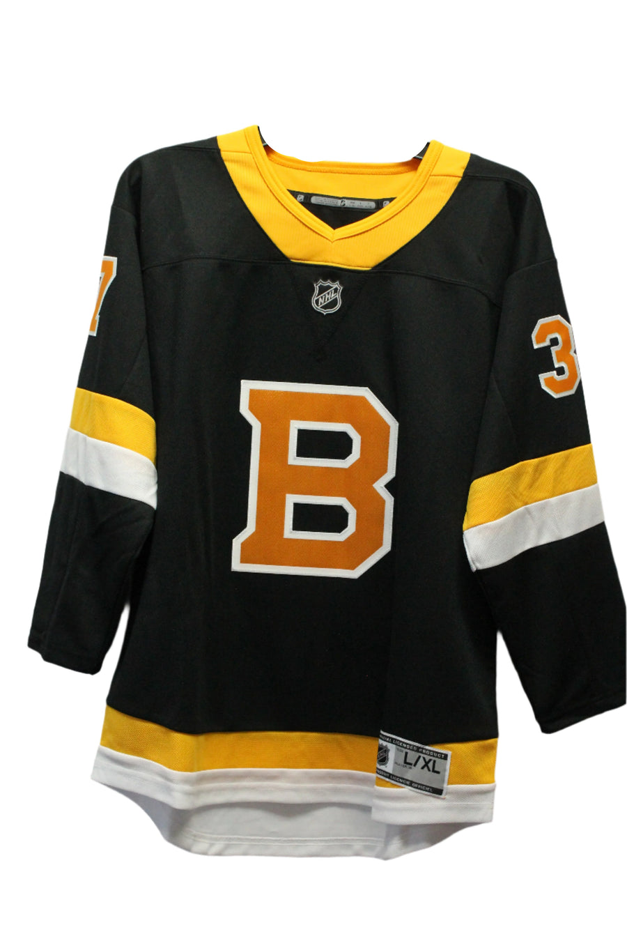 NHL Boston Bruins Youth L/XL "Bergeron" Premier Jersey